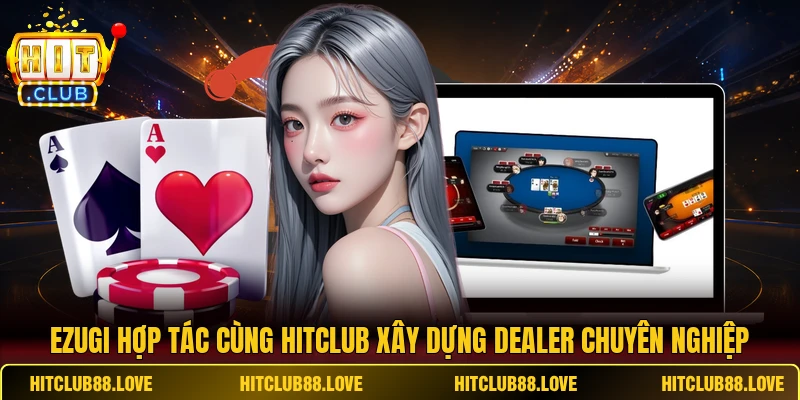 Ezugi hợp tác cùng HITCLUB xây dựng Dealer chuyên nghiệp